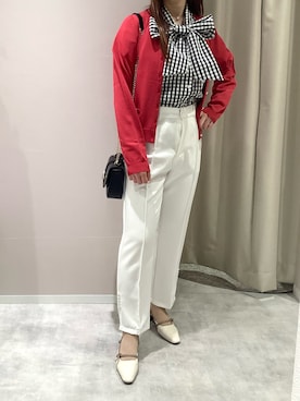 「MISCH MASCH（ミッシュマッシュ）のアイテム」を使った、天王寺ミオ本館店さん（レディース・151cm）の春コーディネート