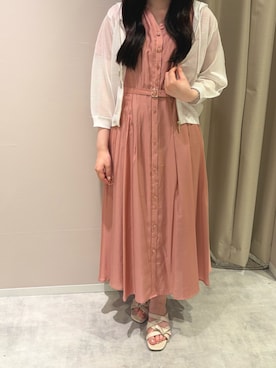「MISCH MASCH（ミッシュマッシュ）のアイテム」を使った、天王寺ミオ本館店さん（レディース・150cm）の夏コーディネート