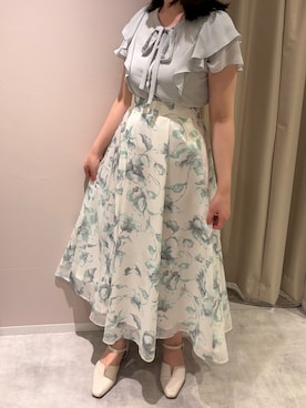 天王寺ミオ本館店さん（レディース・164cm）の夏コーディネート