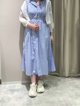 「MISCH MASCH（ミッシュマッシュ）のアイテム（トップス）」を使った、天王寺ミオ本館店さん（レディース・164cm）の春コーディネート