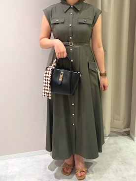 「MISCH MASCH（ミッシュマッシュ）のアイテム」を使った、天王寺ミオ本館店さん（レディース・153cm）の春コーディネート