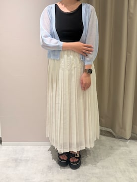 「MISCH MASCH（ミッシュマッシュ）のアイテム」を使った、天王寺ミオ本館店さん（レディース・153cm）の春コーディネート