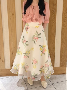 「MISCH MASCH（ミッシュマッシュ）のアイテム」を使った、天王寺ミオ本館店さん（レディース・150cm）の春コーディネート