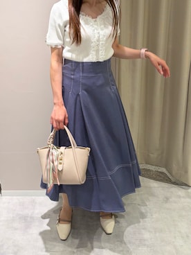天王寺ミオ本館店さん(レディース・151cm)の春コーディネート