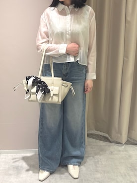 「MISCH MASCH（ミッシュマッシュ）のアイテム」を使った、天王寺ミオ本館店さん（レディース・164cm）の春コーディネート