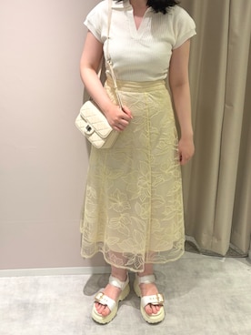 天王寺ミオ本館店さん（レディース・164cm）の春コーディネート