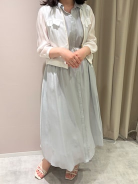 「MISCH MASCH（ミッシュマッシュ）のアイテム」を使った、天王寺ミオ本館店さん（レディース・164cm）の春コーディネート