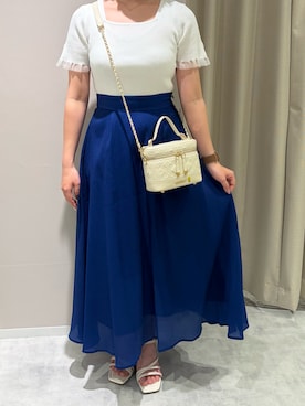 「MISCH MASCH（ミッシュマッシュ）のアイテム（スカート）」を使った、天王寺ミオ本館店さん（レディース・153cm）の春コーディネート