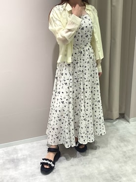 「MISCH MASCH（ミッシュマッシュ）のアイテム（トップス）」を使った、天王寺ミオ本館店さん（レディース・151cm）の春コーディネート