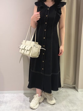 「MISCH MASCH（ミッシュマッシュ）のアイテム」を使った、天王寺ミオ本館店さん（レディース・164cm）の春コーディネート