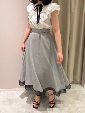 天王寺ミオ本館店さん（レディース・164cm）の春コーディネート