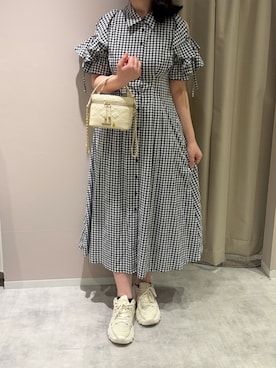 「ORiental TRaffic（オリエンタルトラフィック）のアイテム」を使った、天王寺ミオ本館店さん（レディース・164cm）の春コーディネート