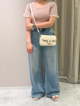 天王寺ミオ本館店さん（レディース・153cm）の春コーディネート