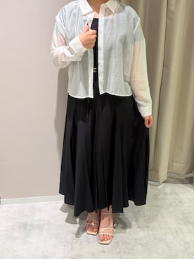 「MISCH MASCH（ミッシュマッシュ）のアイテム（トップス）」を使った、天王寺ミオ本館店さん（レディース・153cm）の春コーディネート