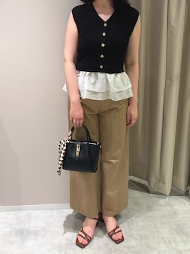 天王寺ミオ本館店さん（レディース・164cm）の春コーディネート