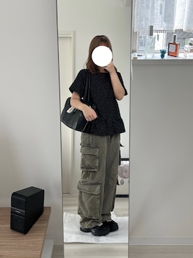 「RODE SKO（ロデスコ）のアイテム」を使った、私さん（レディース・152cm）の夏コーディネート