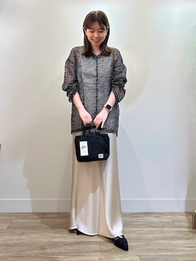 「Drifter（ドリフター）のアイテム」を使った、TAKAKURAさん（レディース・155cm）の夏コーディネート