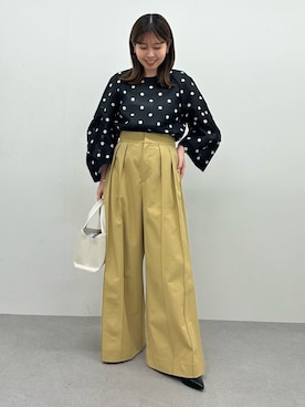 「アイテム（パンプス）」を使った、TAKAKURAさん（レディース・155cm）の夏コーディネート