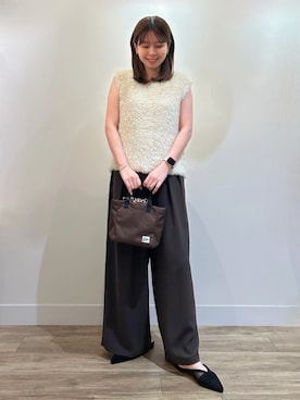 「Drifter（ドリフター）のアイテム」を使った、TAKAKURAさん（レディース・155cm）の夏コーディネート