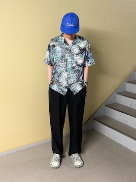 「MERRELL（メレル）のアイテム」を使った、habo1019さん（メンズ・172cm）の春コーディネート