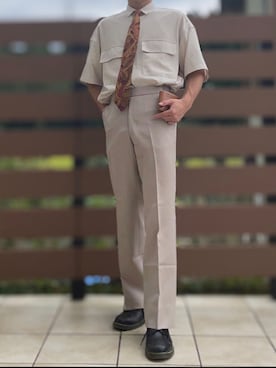 「ZOZO（ゾゾ）のアイテム（ジャケット/アウター）」を使った、yumaさん（メンズ・172cm）の秋コーディネート