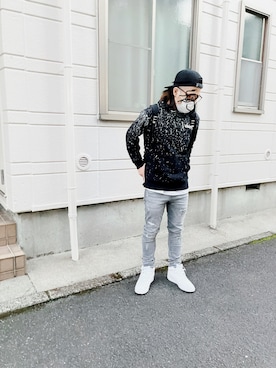 「BALR.（ボーラー）のアイテム（帽子）」を使った、yaさん（メンズ・173cm）の秋コーディネート