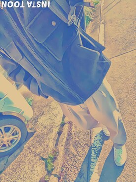 「CONVERSE（コンバース）のアイテム（スニーカー、ホワイト系）」を使った、かふぁさん（メンズ）の春コーディネート