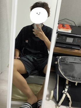 「BEN DAVIS（ベンデイビス）のアイテム（Tシャツ/カットソー）」を使った、naooooki9さん（メンズ・177cm）の夏コーディネート