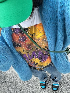 「TEN（テン）のアイテム」を使った、Sarrrraさん（レディース・163cm）の春コーディネート