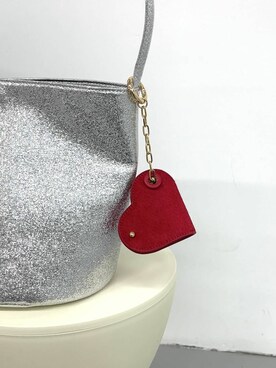 「アイテム（キーケース/キーアクセサリー）」を使った、MINAMIさん（レディース・153cm）の冬コーディネート