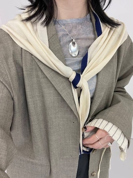 「RODE SKO（ロデスコ）のアイテム（財布/小物）」を使った、MINAMIさん（レディース・153cm）の冬コーディネート