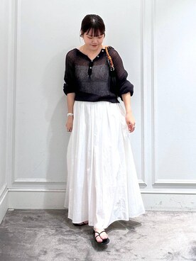 anriさん（レディース・157cm）の春コーディネート