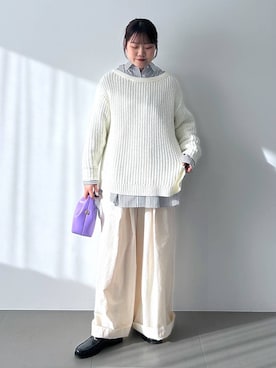 anriさん（レディース・157cm）の冬コーディネート