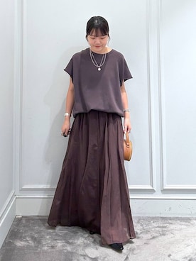 anriさん（レディース・157cm）の夏コーディネート