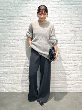 「JAMIRAY（ジャミレイ）のアイテム（バッグ）」を使った、anriさん（レディース・157cm）の夏コーディネート