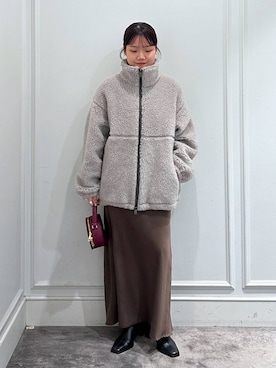 anriさん（レディース・157cm）の冬コーディネート