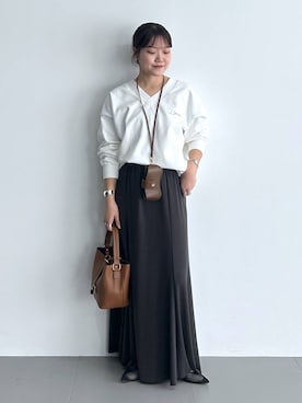 anriさん（レディース・157cm）の冬コーディネート