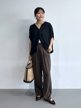 anriさん（レディース・157cm）の春コーディネート