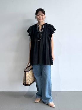 anriさん（レディース・157cm）の春コーディネート