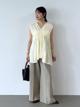 anriさん（レディース・157cm）の春コーディネート