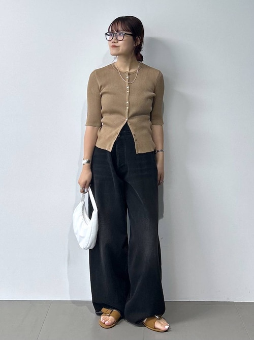 BABYLONE シャイニー5分袖カーディガン BABYLONE｜シャイニー5分袖カーディガン | Rakuten Fashion(楽天