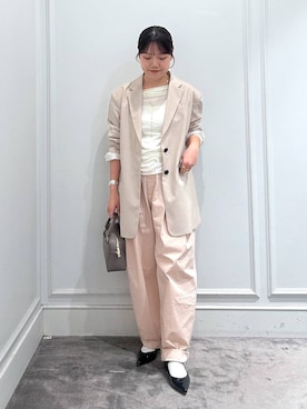 anriさん（レディース・157cm）の冬コーディネート