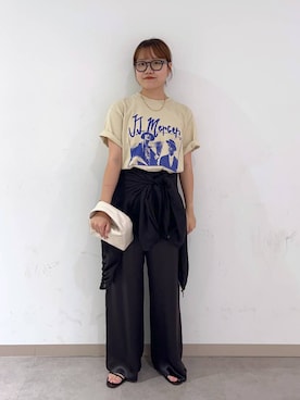 「アイテム（ブルゾン）」を使った、anriさん（レディース・157cm・20代）の夏コーディネート