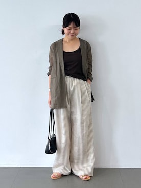 anriさん（レディース・157cm）の春コーディネート