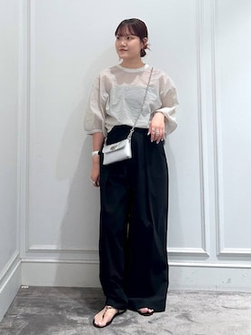 anriさん（レディース・157cm）の夏コーディネート