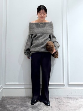 「リラックス」｜anriさん（レディース・157cm）の秋コーディネート