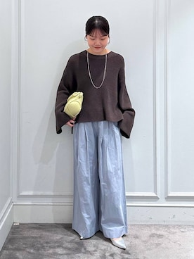 anriさん（レディース・157cm）の冬コーディネート