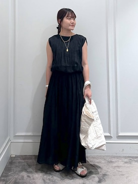 「Marilyn Moon（マリリンムーン）のアイテム」を使った、anriさん（レディース・157cm）の夏コーディネート
