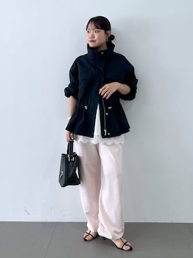 anriさん（レディース・157cm）の春コーディネート