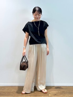 anriさん(レディース・157cm)の夏コーディネート
